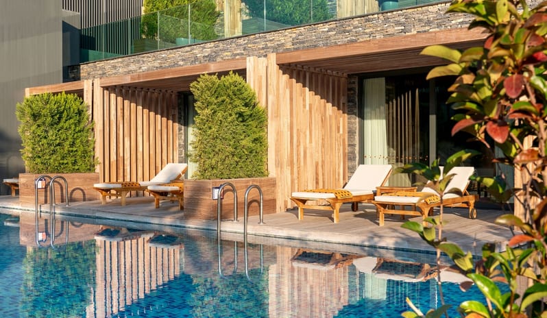 LUJO BODRUM INDIGO LAGUNA CLUB ROOM PATIO